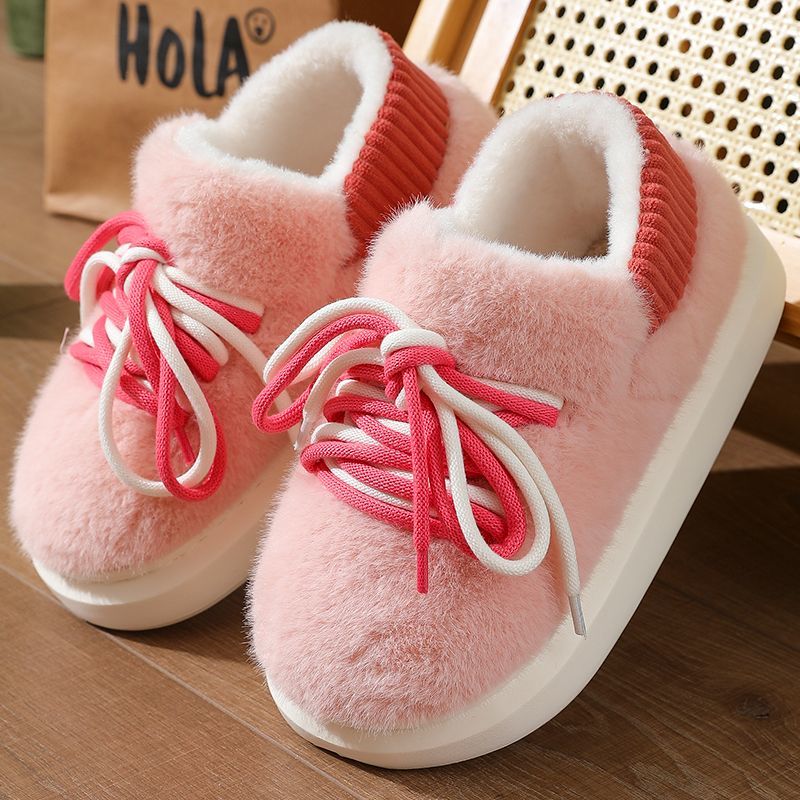 新型立体フルラップスリッパ ホームふわふわコットンシューズ  - Fluffy Fur Slipper のレビューと価格