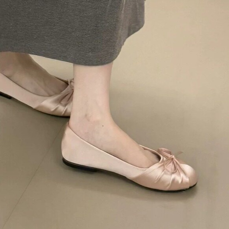 2026年新作 蝶結び サテン シャロー シングルシューズ  - Women Shoes Loafers のレビューと価格