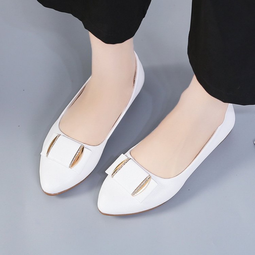 女性向けトレンドカジュアル軽量オフィスドレスシューズ、フラッ - Women Shoes Loafers のレビューと価格
