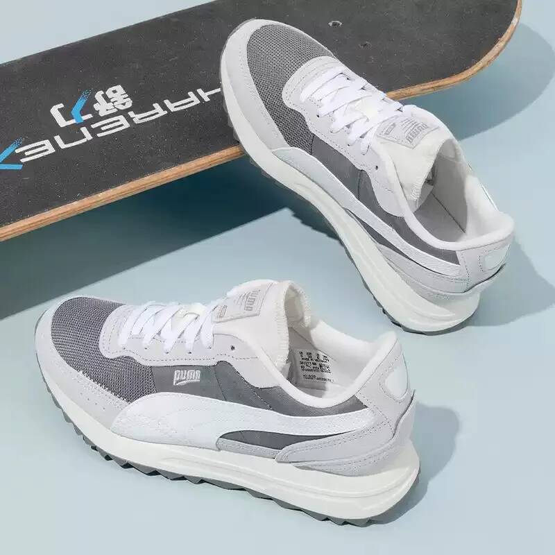 プーマ男性白黒ロートップスニーカークラシッククリーンレザーカ - Women Shoes Jordan のレビューと価格