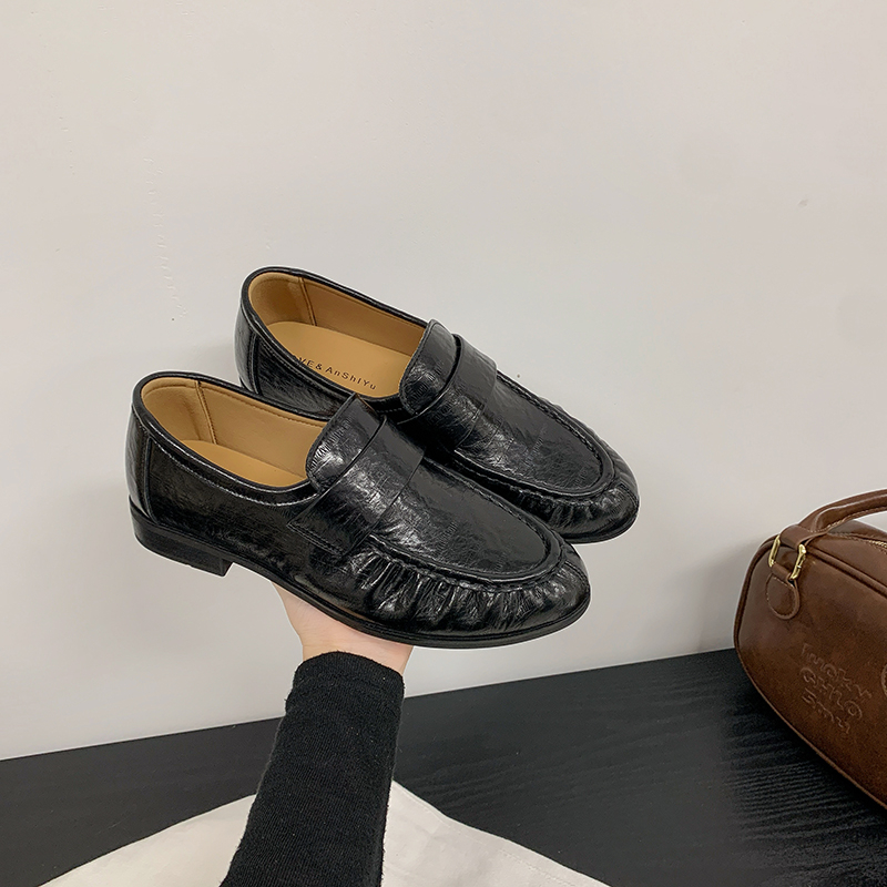 ファッションラウンドトゥプリーツレディースパンプス、アウトド - Women Shoes Loafers のレビューと価格