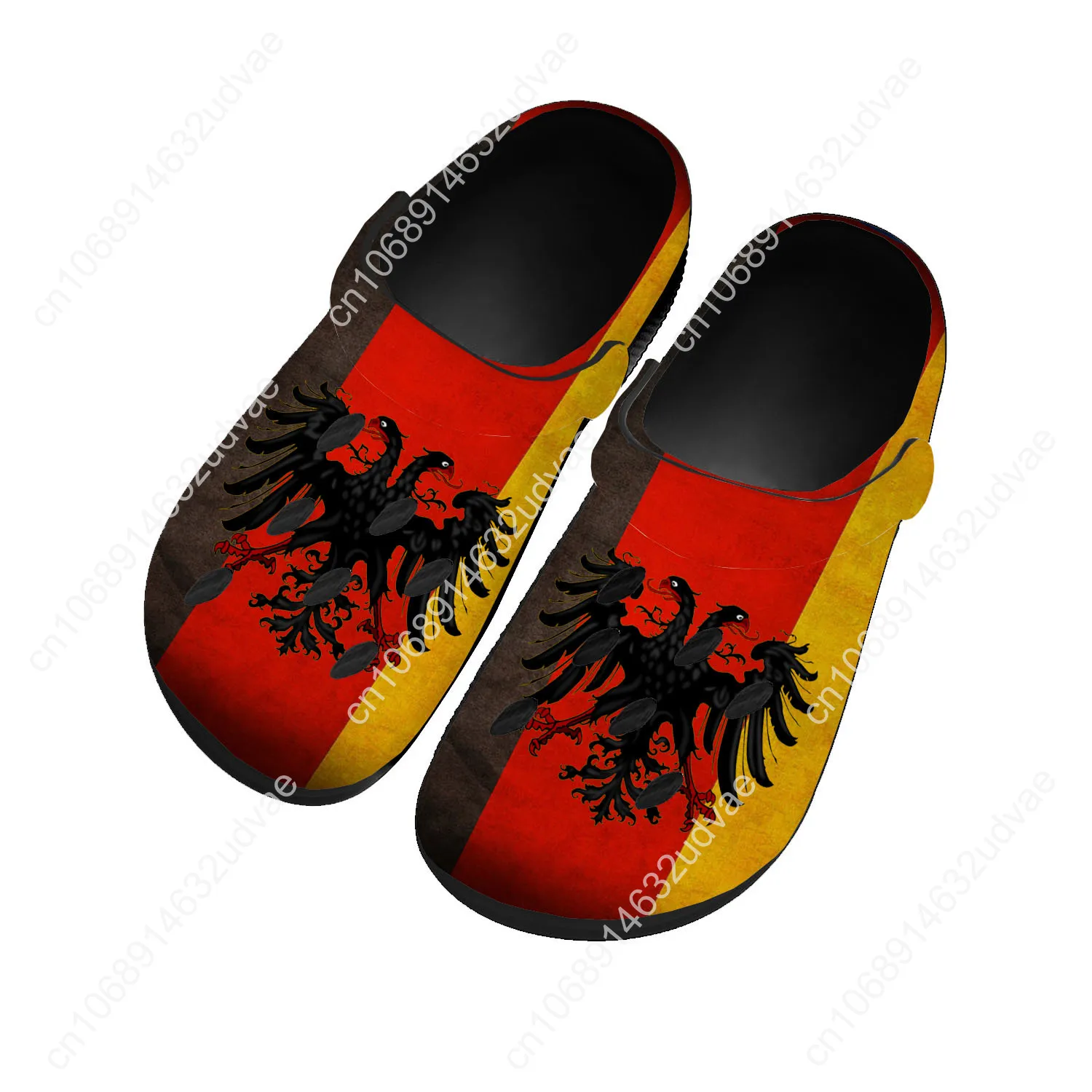 ドイツ国旗ウォーターシューズ男性女性ノンスリップホームガーデ - Women'S Shoes Clogs のレビューと価格