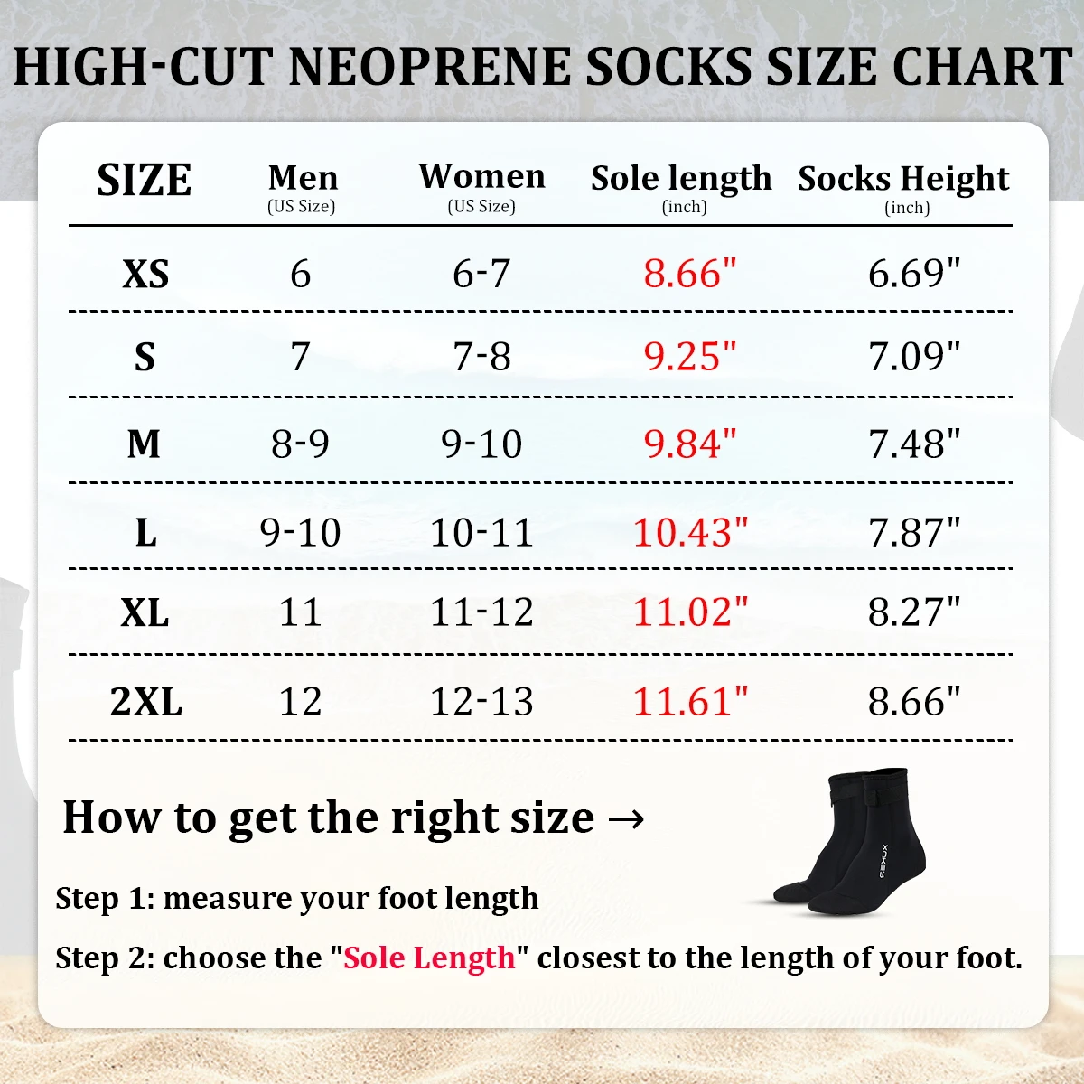 メンズ レディース 3mm ネオプレン ソックス ビーチ バ - Women'S Shoes For Neuropathy のレビューと価格