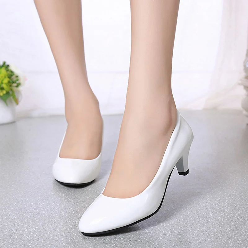 女性パンプスヌード浅い口の女性の靴ファッションオフィスワーク - Women'S Shoes Clogs のレビューと価格