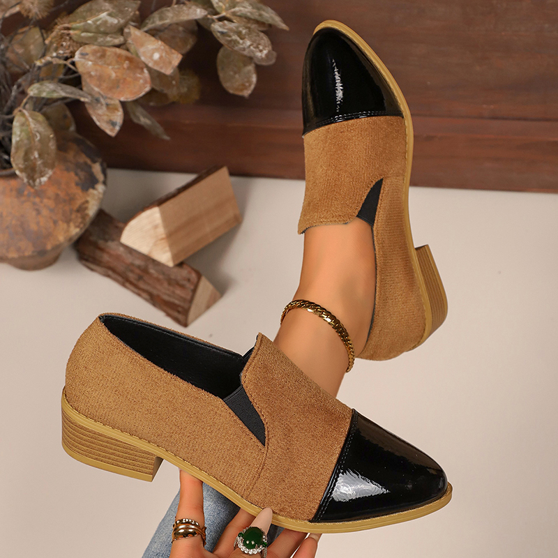 レオパード柄 レディース ローヒールパンプス ファッション  - Women Shoes Loafers のレビューと価格
